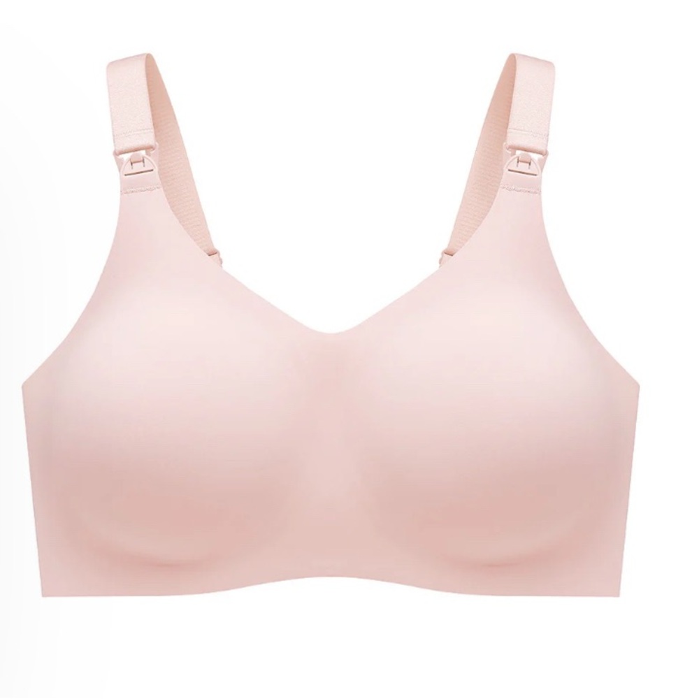 Understance Powder Pink Wireless Nursing Bra 38DDD/G